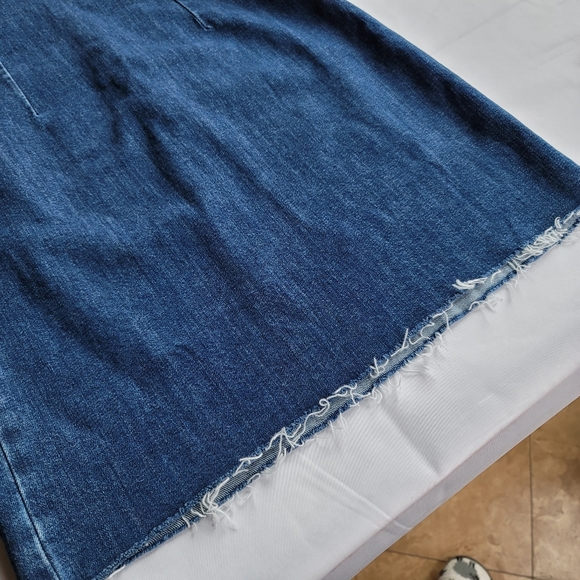 NWT GRLFRND "Estelle" Denim Dress - size XS - Picture 4 of 10